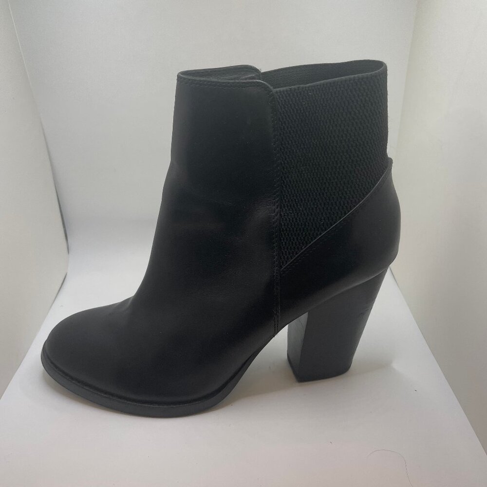 Aldo Heeled Ankle Booties - Black - Size - 8